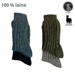 Chaussettes 100 % laine (...