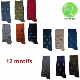 Chaussettes en coton bio...