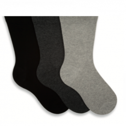 Chaussettes pour diabétiques, lot de 4, femmes 35-38, coton, chaussettes de  loisirs, gris, anthracite, noir - PEARL