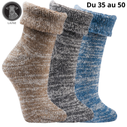 Chaussettes thermo laine