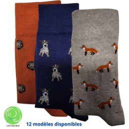 Chaussettes en coton bio...