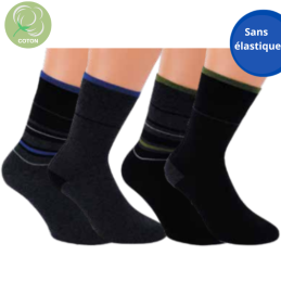 Chaussettes en coton thermo...