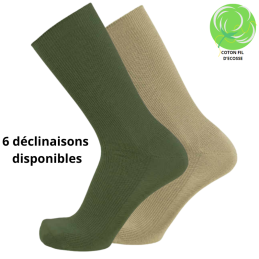 Chaussettes coton fil...