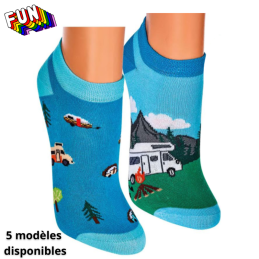 Chaussettes invisibles fun...