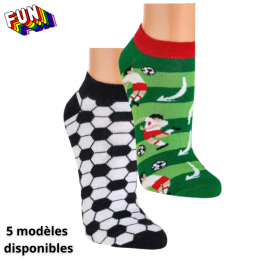 Chaussettes invisibles fun...