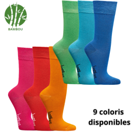 Chaussettes en bambou sans...