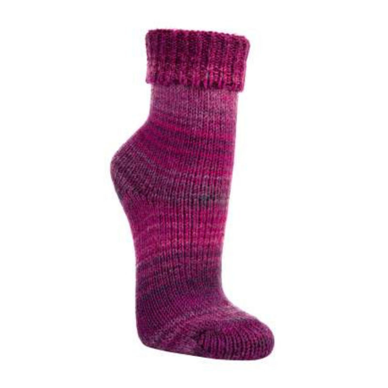 chaussettes femme laine mérinos motif naif nordique - Esprit Nordique